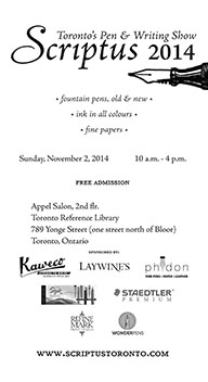 Scriptus 2014 Poster